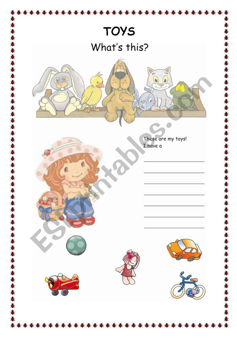 favorite toy worksheet