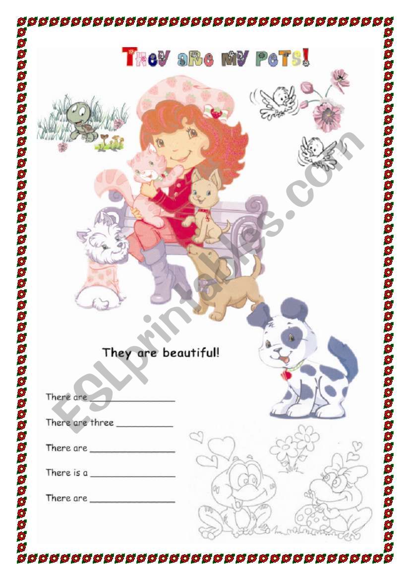 animals,pets worksheet