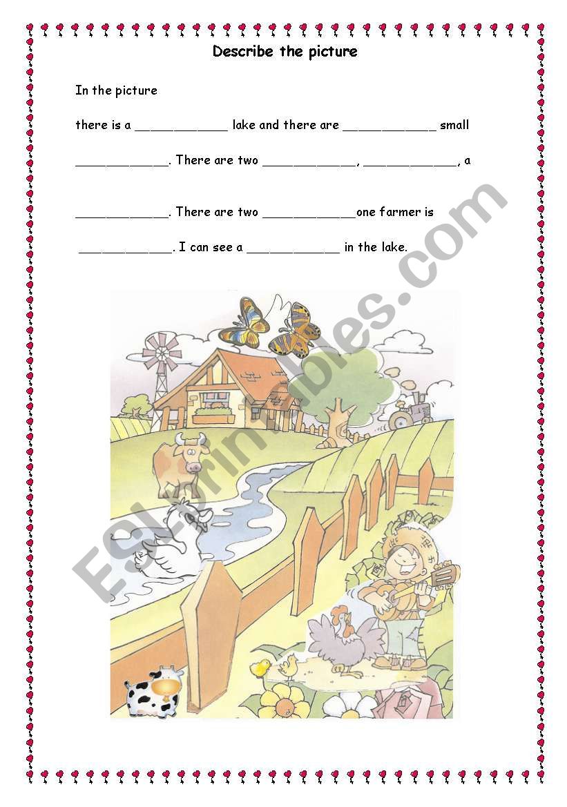 farm is a special place worksheet