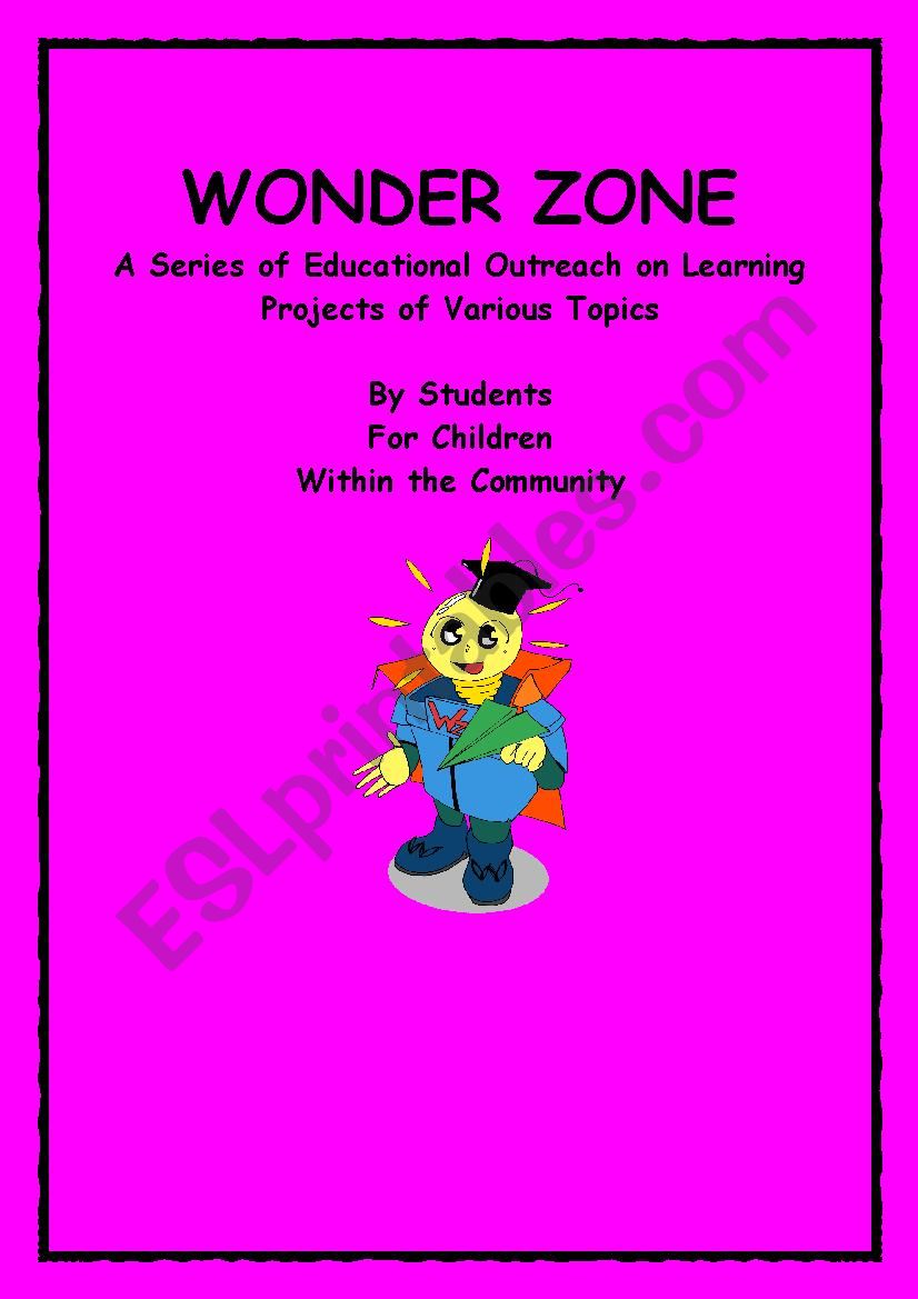 Wonder Zone Guide (Project-Based Learning & Educational Outreach)