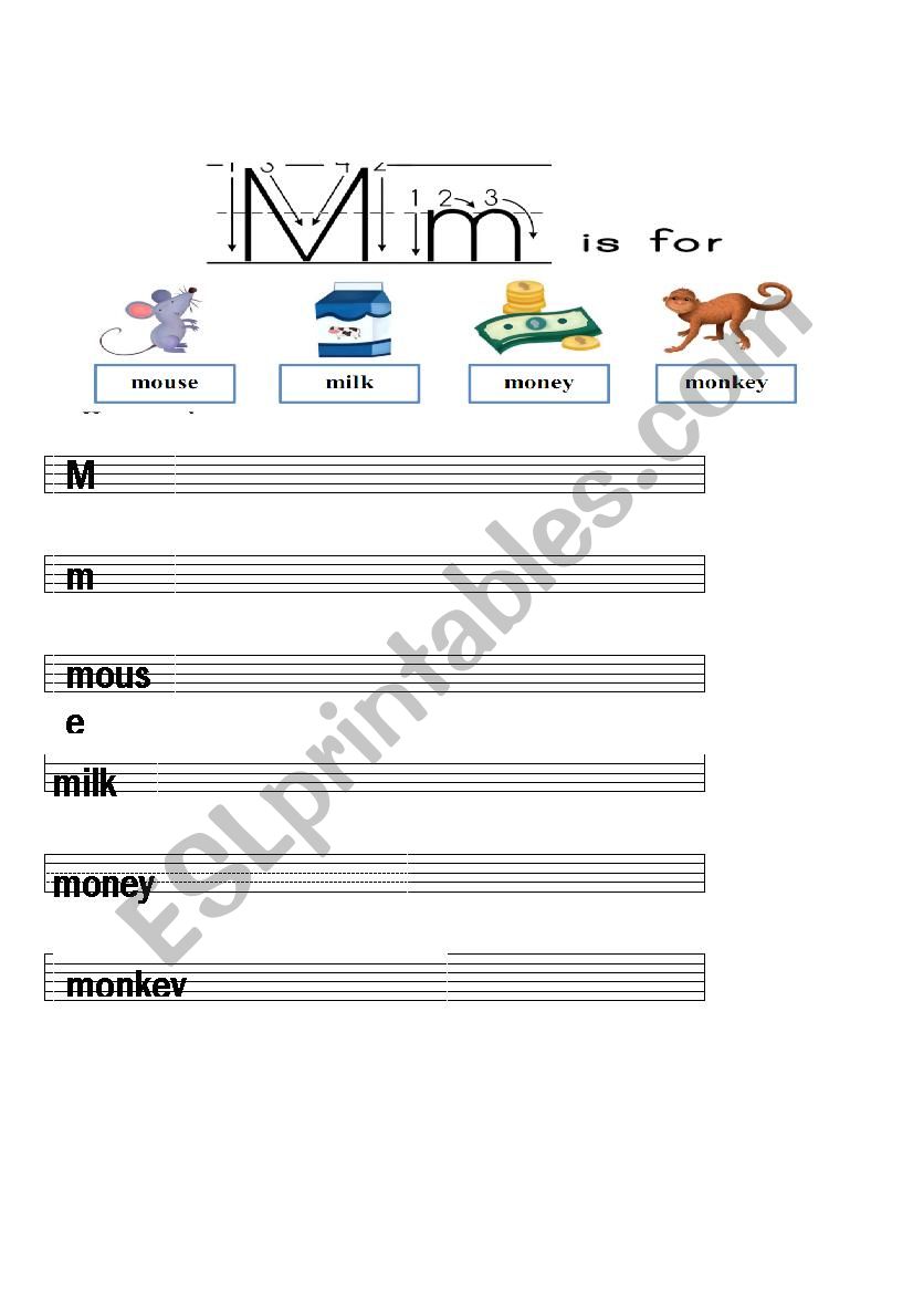 phonic worksheet