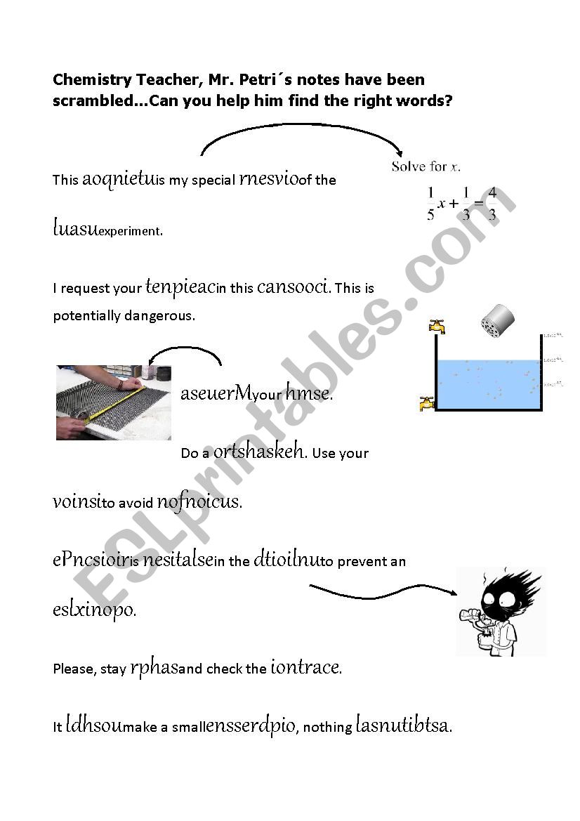 ʃ or ʒ worksheet