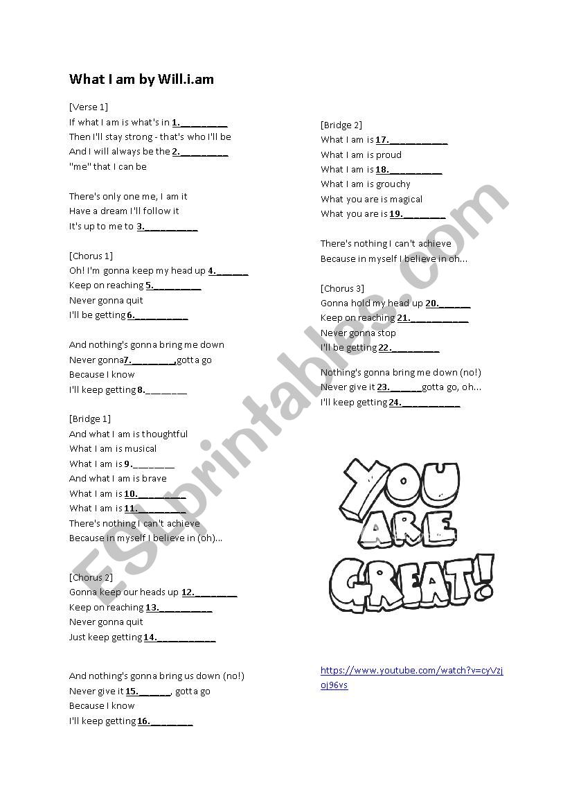 What I Am By Will I Am