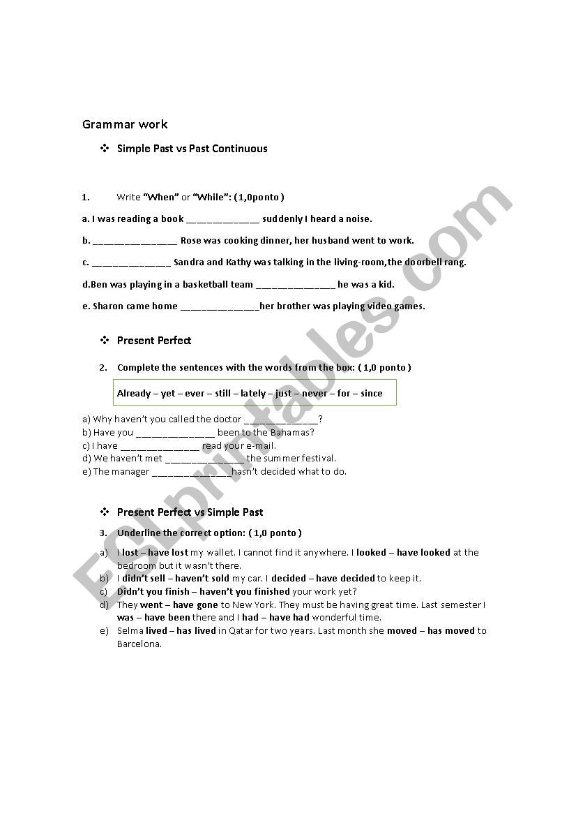 mid term 8th grade worksheet