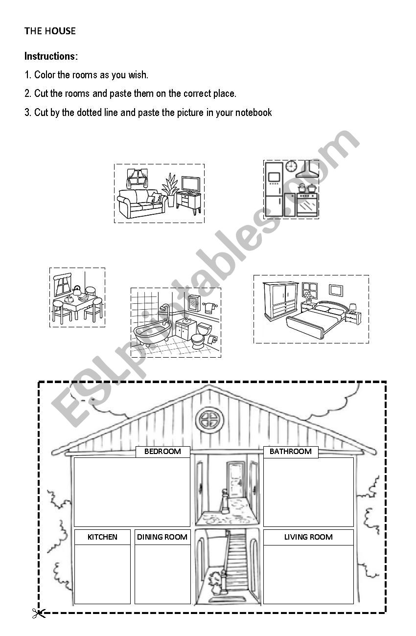 The house worksheet