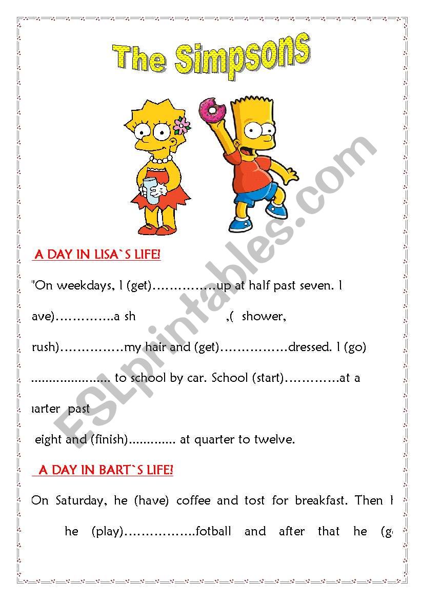 ROUTINES worksheet