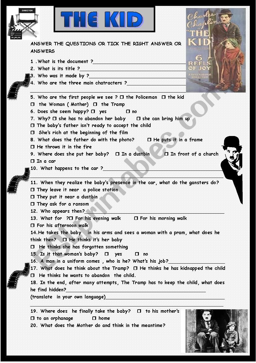 The Kid: ChaplinÂ´s full film review