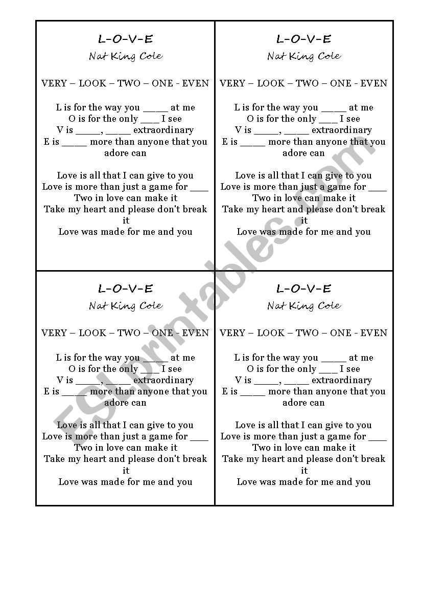 The Parent Trap movie worksheet