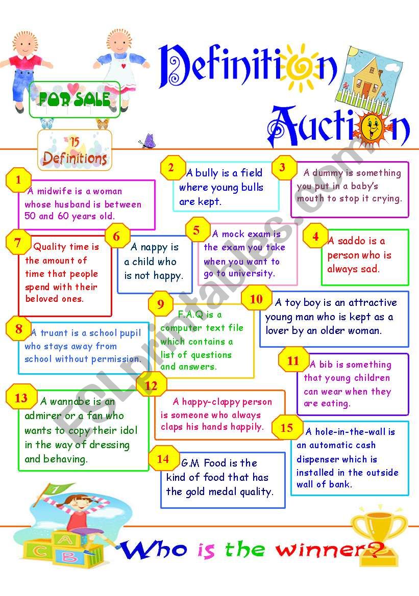 Definition Auction_a classroom game to practice defining relative clauses (11.08.08)