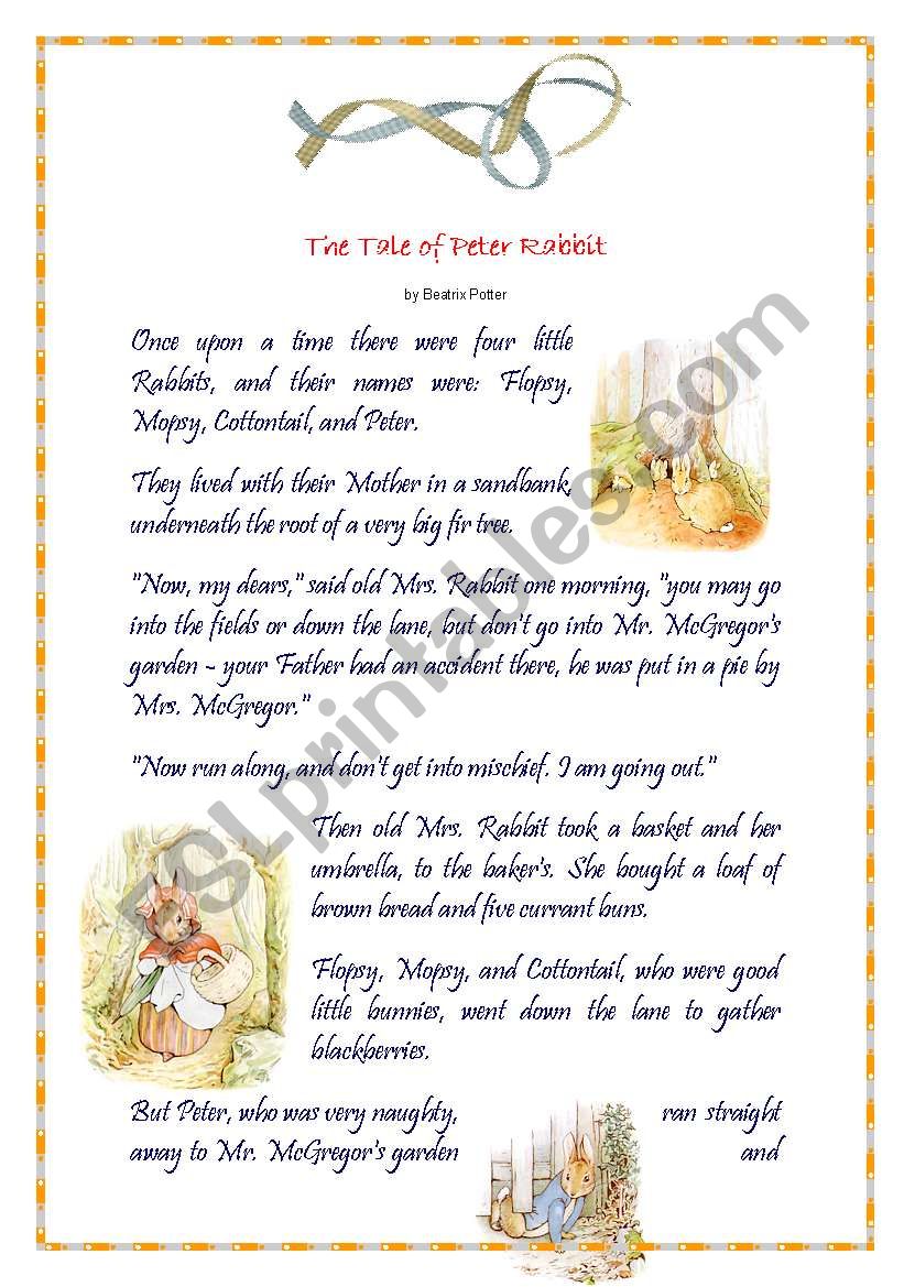the tale of peter rabbit (part I)11-8-08