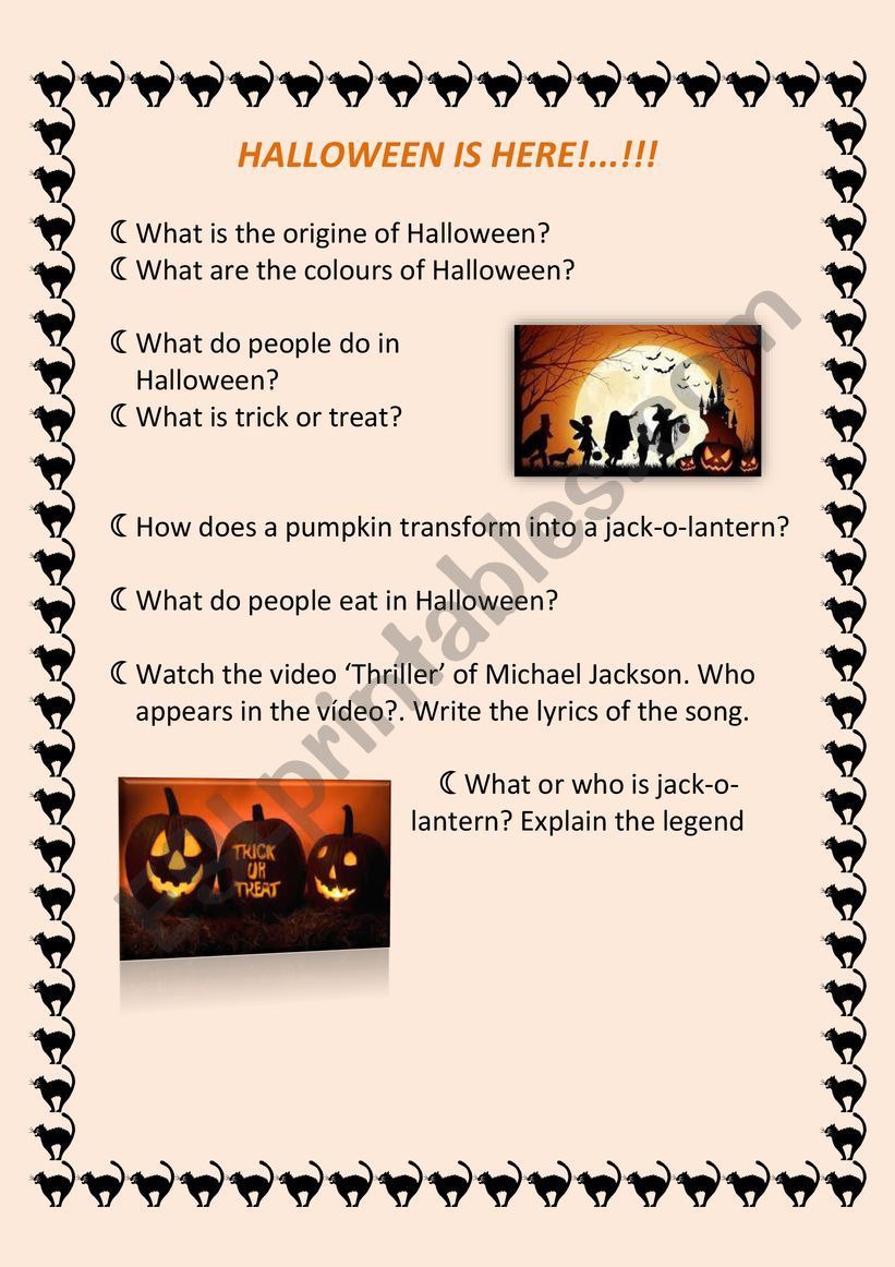 Lets learn about Hallloween!!!