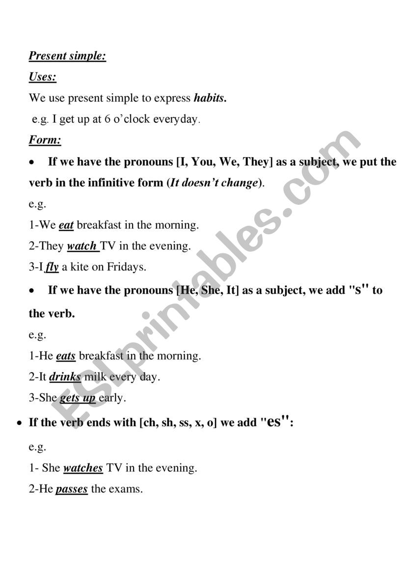 suitable for 7th form pupils  worksheet