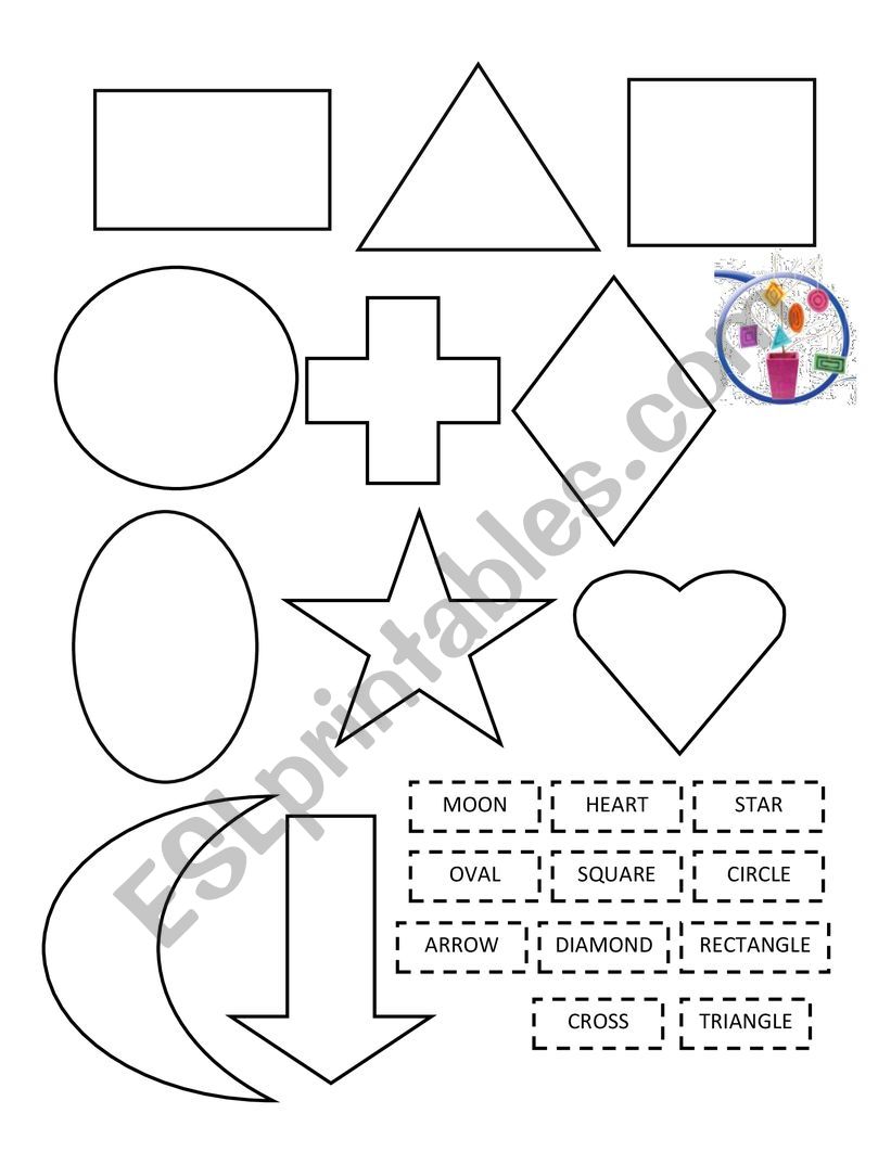 Shape craft worksheet