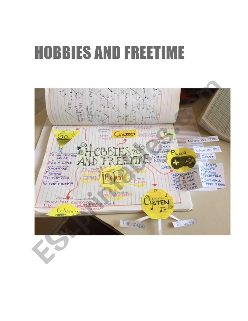 HOBBIES AND FREETIME worksheet