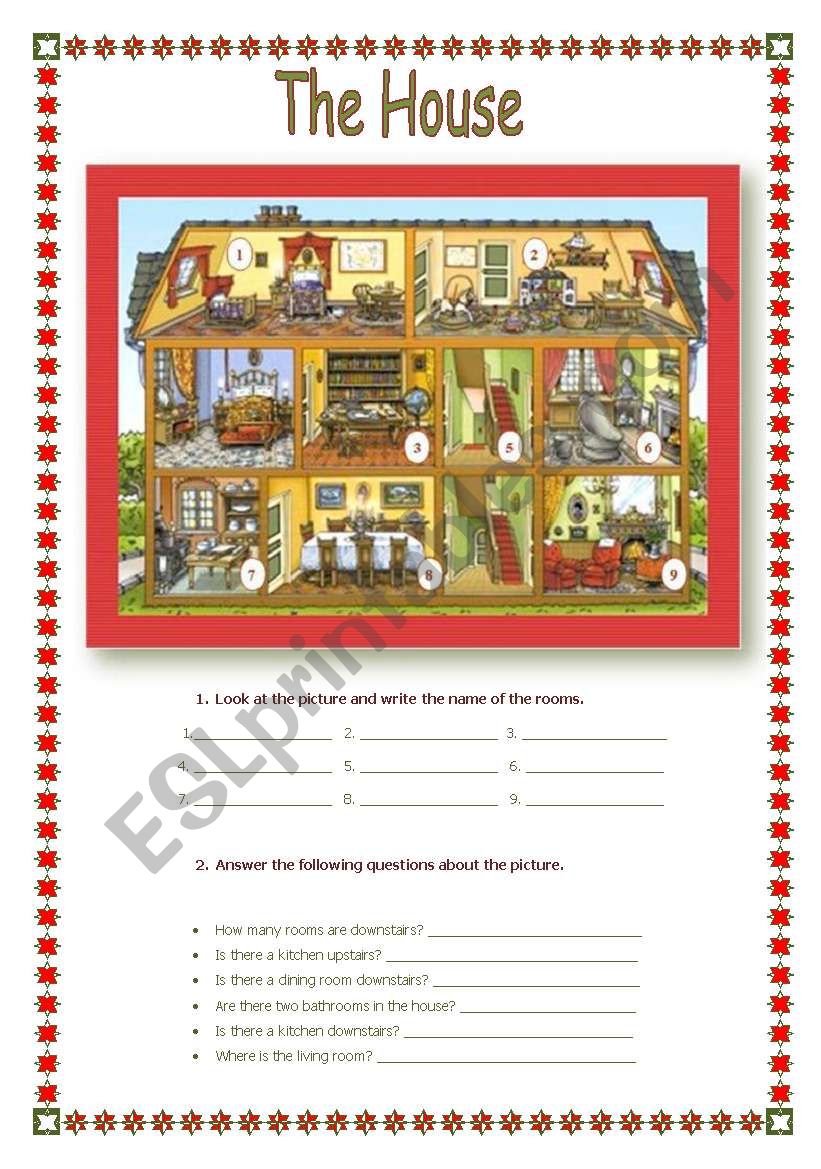 The House (12.08.08) worksheet