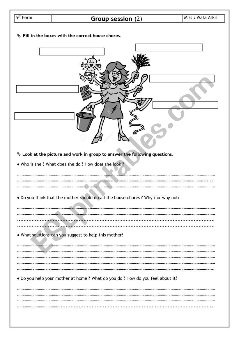Group session /   Module 1 lesson 2 (9th form)