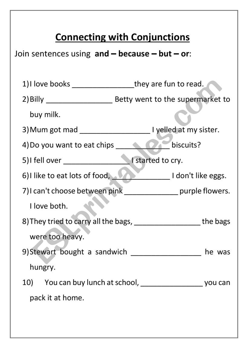 conjunctions-exercises-esl-worksheet-by-ghadeer-s