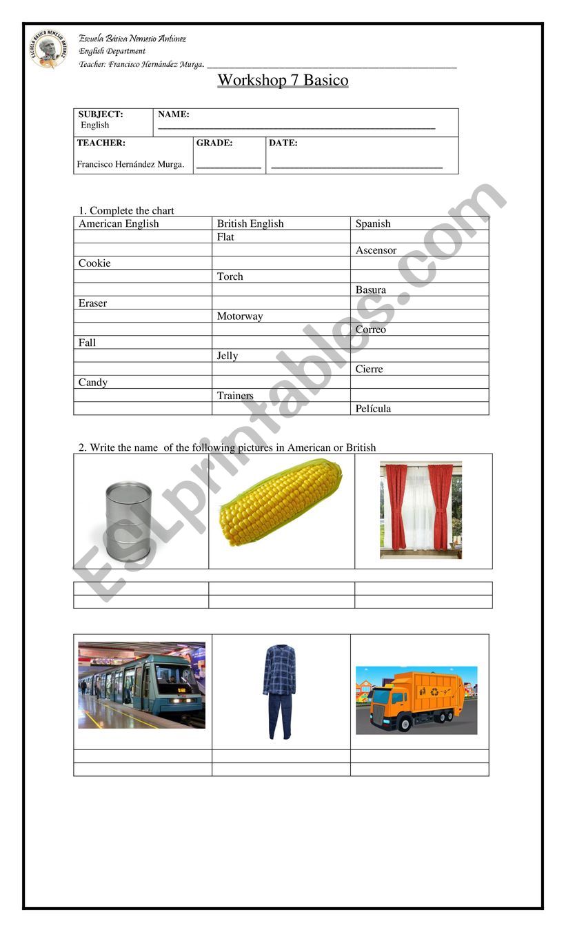 worksheet 1 worksheet