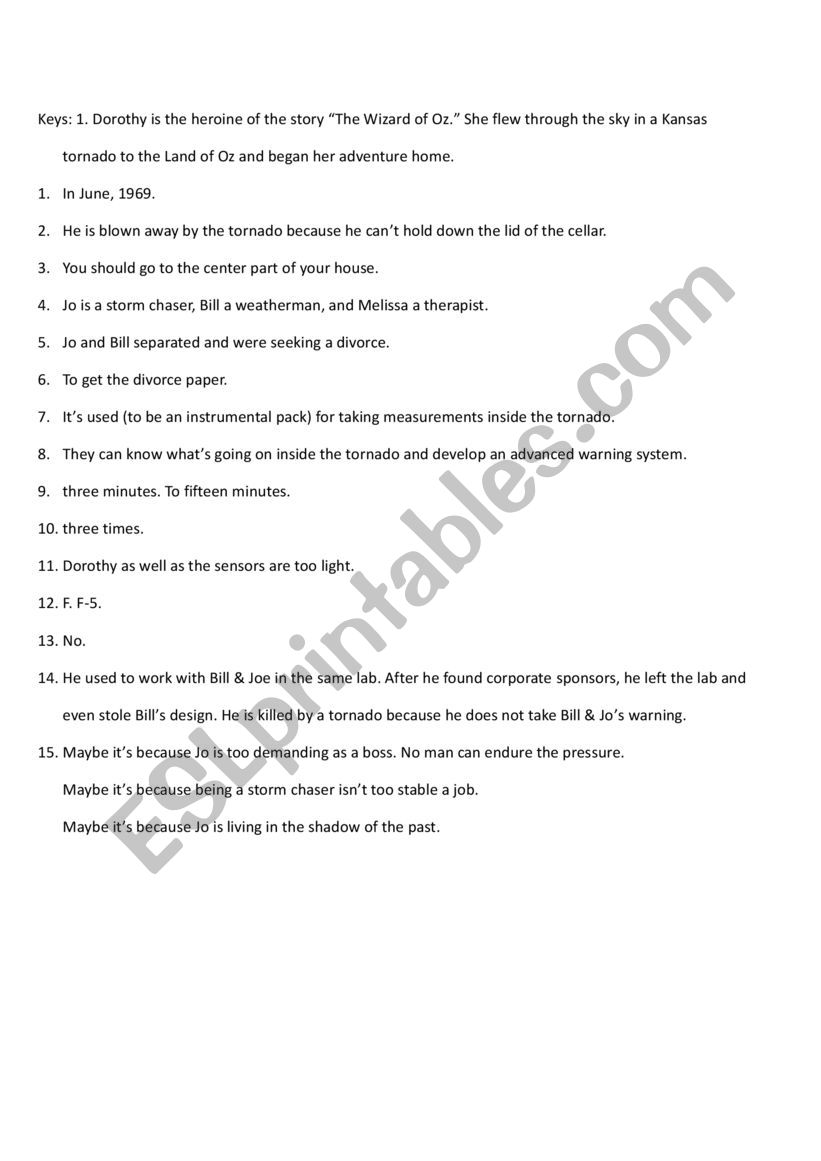 Twister Movie - ESL worksheet by agus88 twister-movie-esl-worksheet-by-agus88