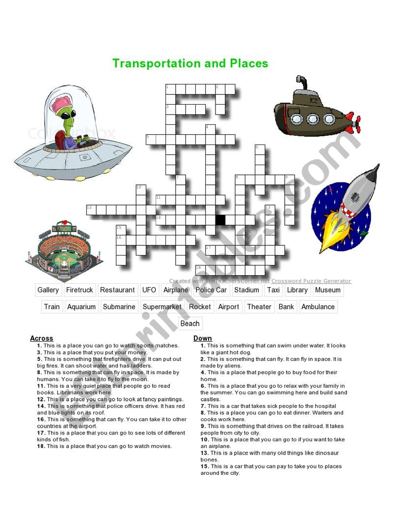 Transportation and Places Review