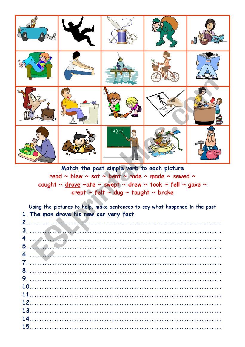 Past Simple Irregular Verbs and back to Present Simple