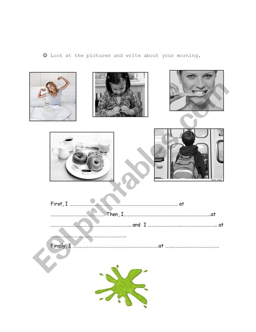 Routine  worksheet