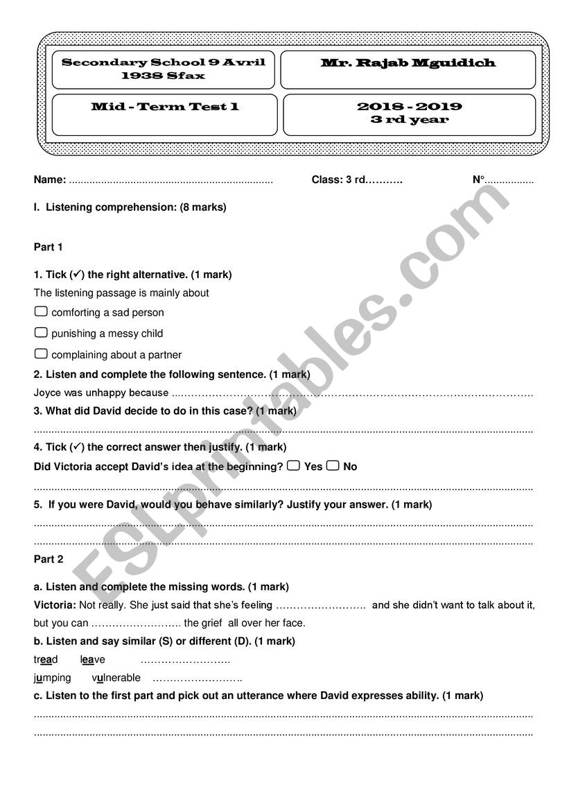 consolidation activities worksheet