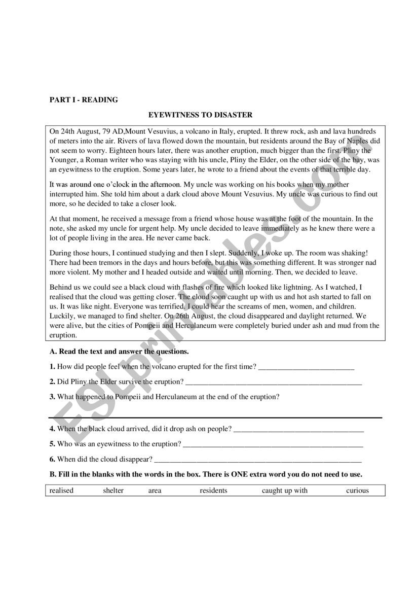 PAST PERFECT  - SIMPLE PAST worksheet