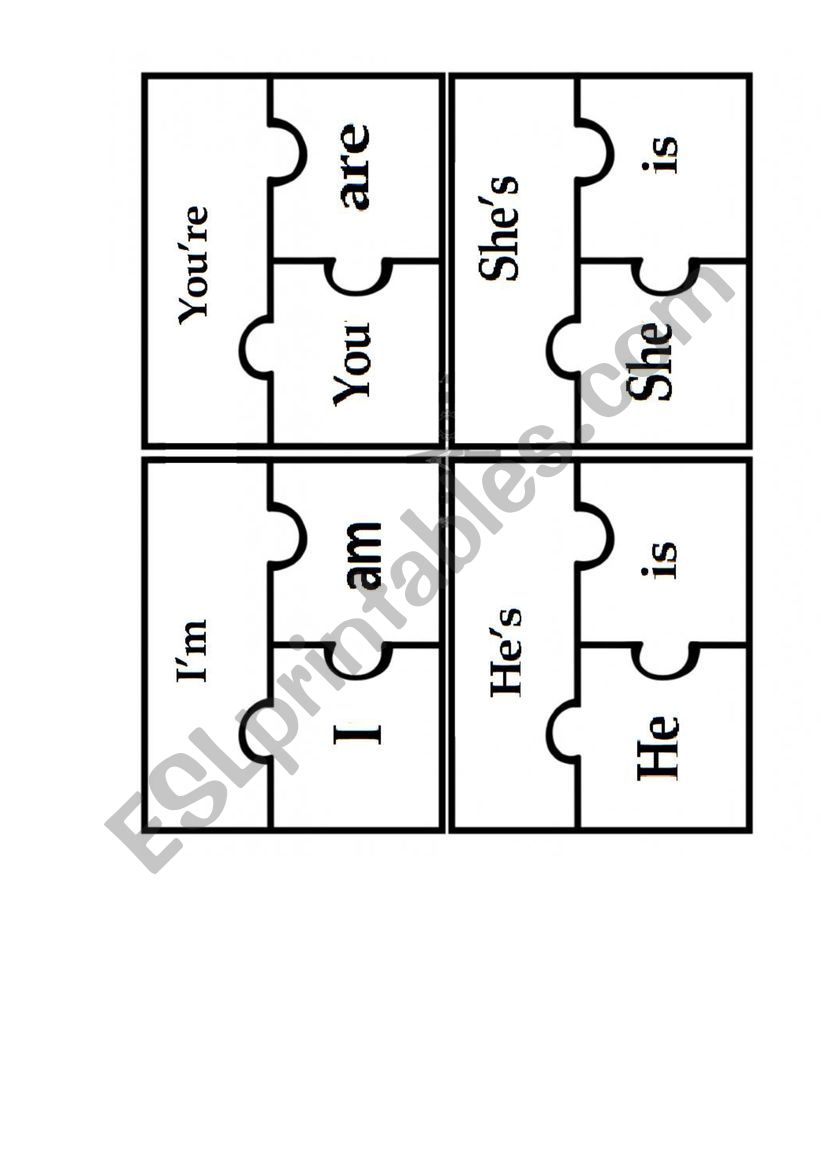 puzzle worksheet