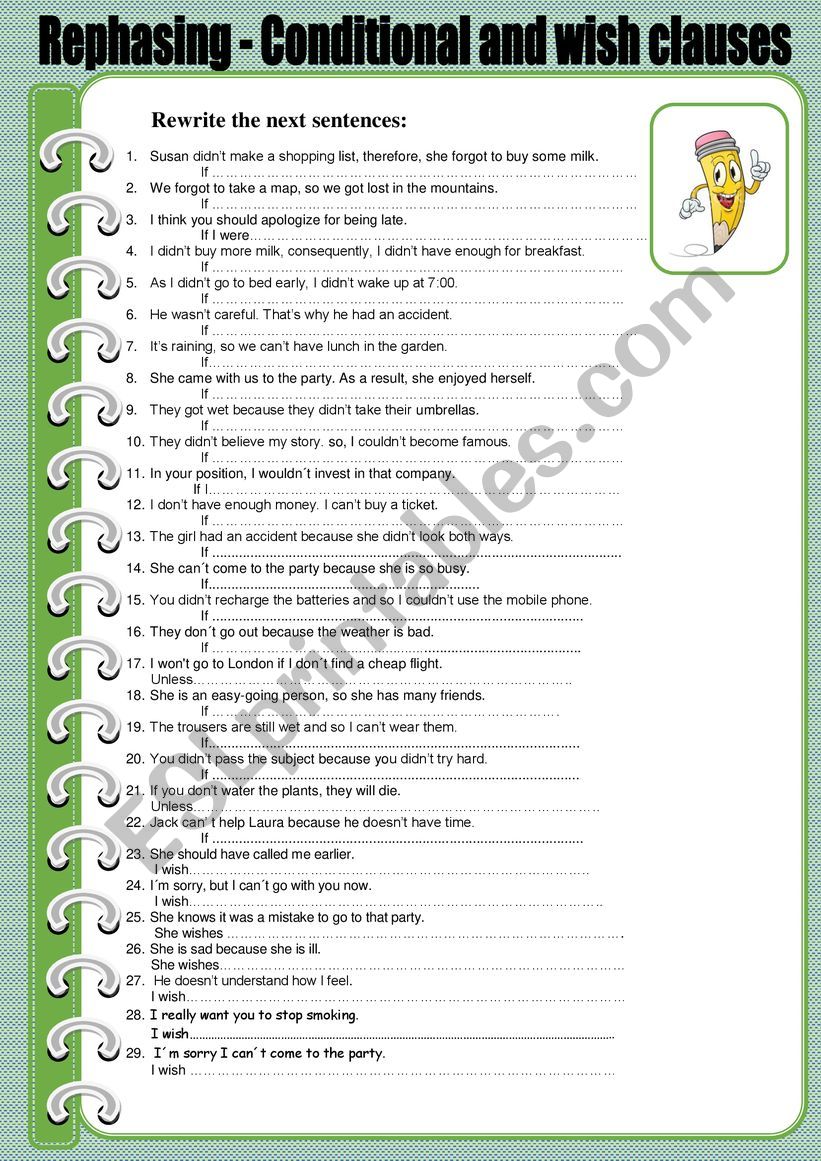 rephrasing-conditional-sentences-and-wish-clauses-esl-worksheet-by-lubel