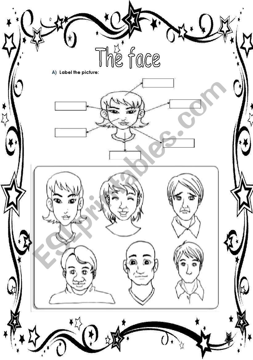 The face(13.08.08) worksheet