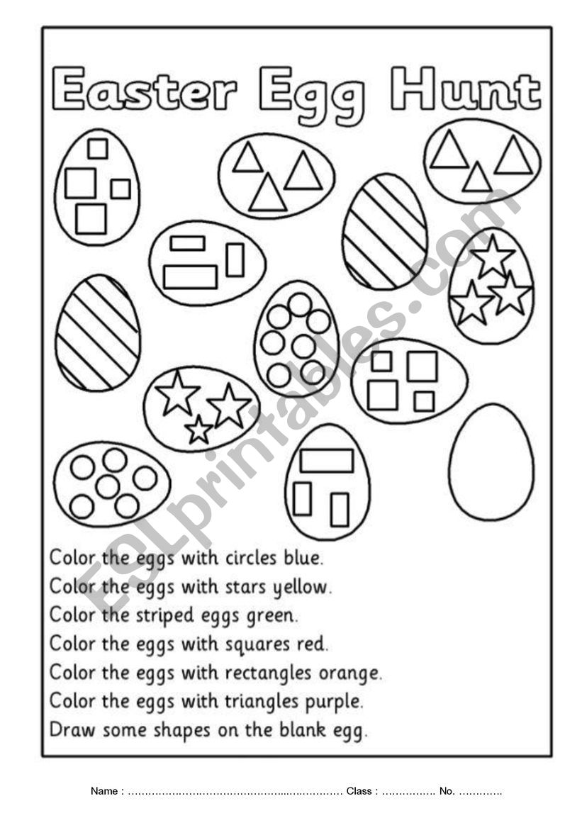 Colors worksheet