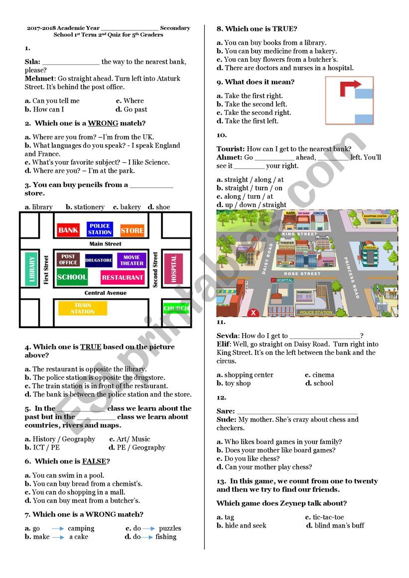 5.1.2 Quiz  worksheet