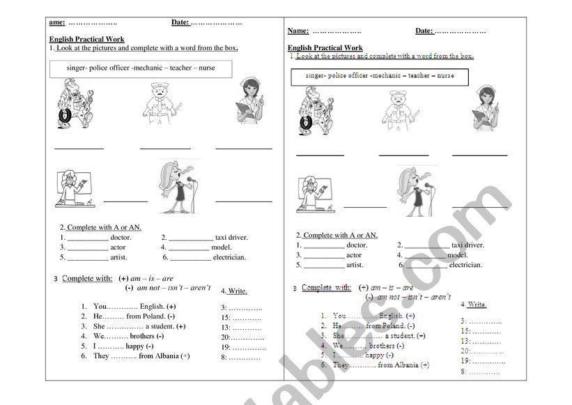 test year 7 - 3rd period worksheet