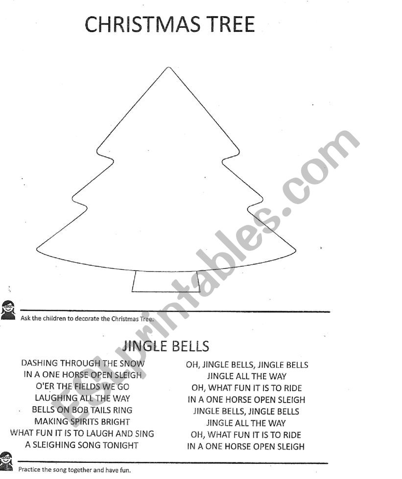 Jingle bells worksheet