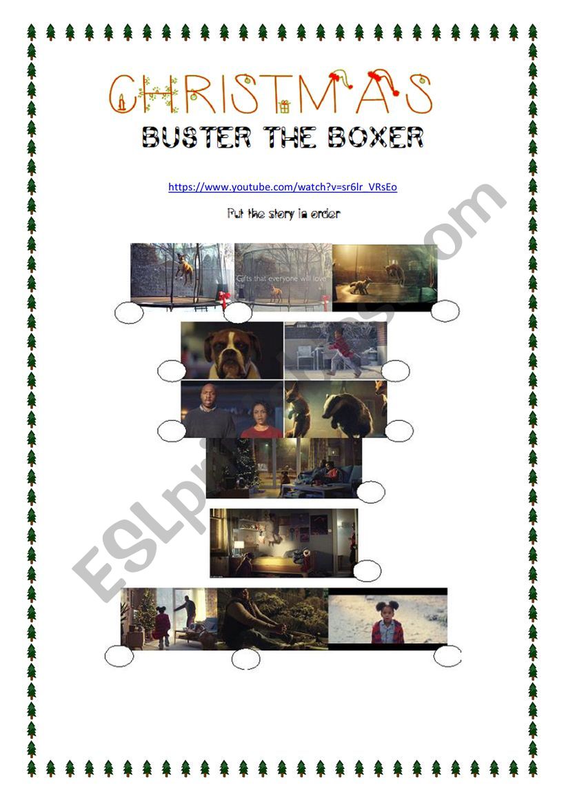 ***Buster the boxer***- A christmas video lesson part 1