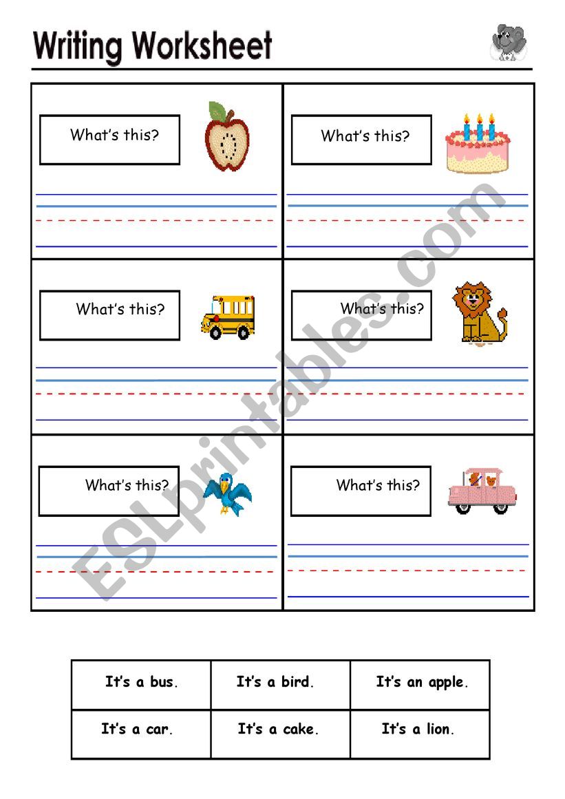 WhatÂ´s this? worksheet