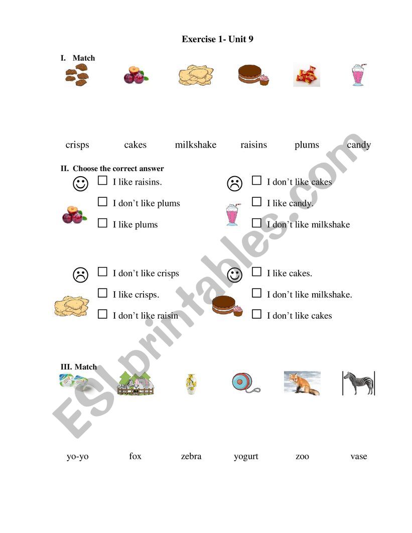 Foods_ unit 9 Family and Friend Starter