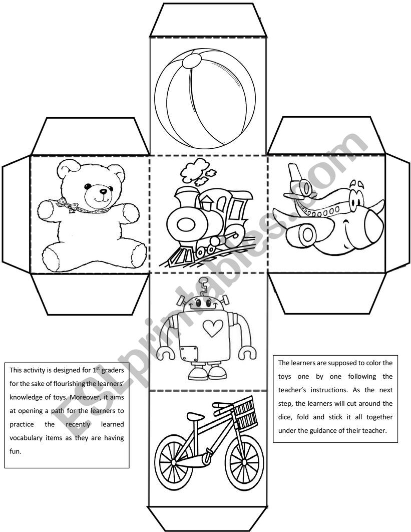 TOYS worksheet