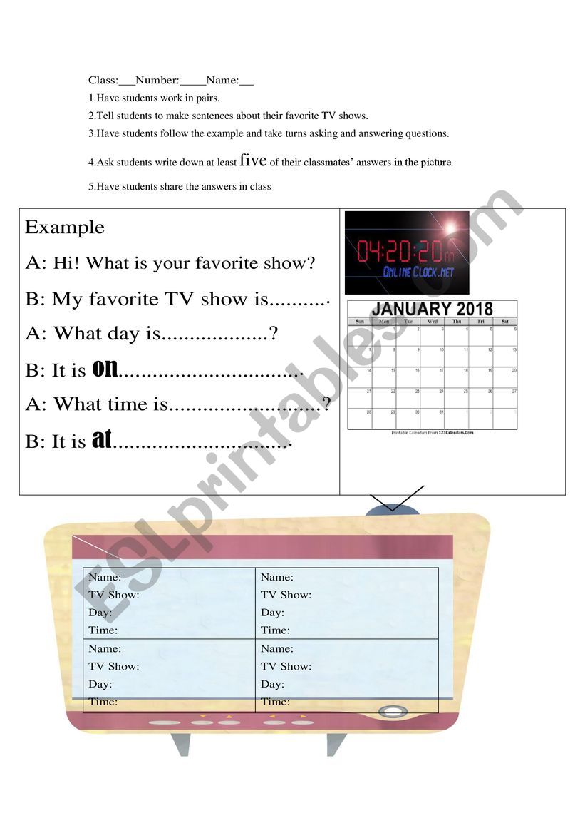 Know more about time and the days of the week