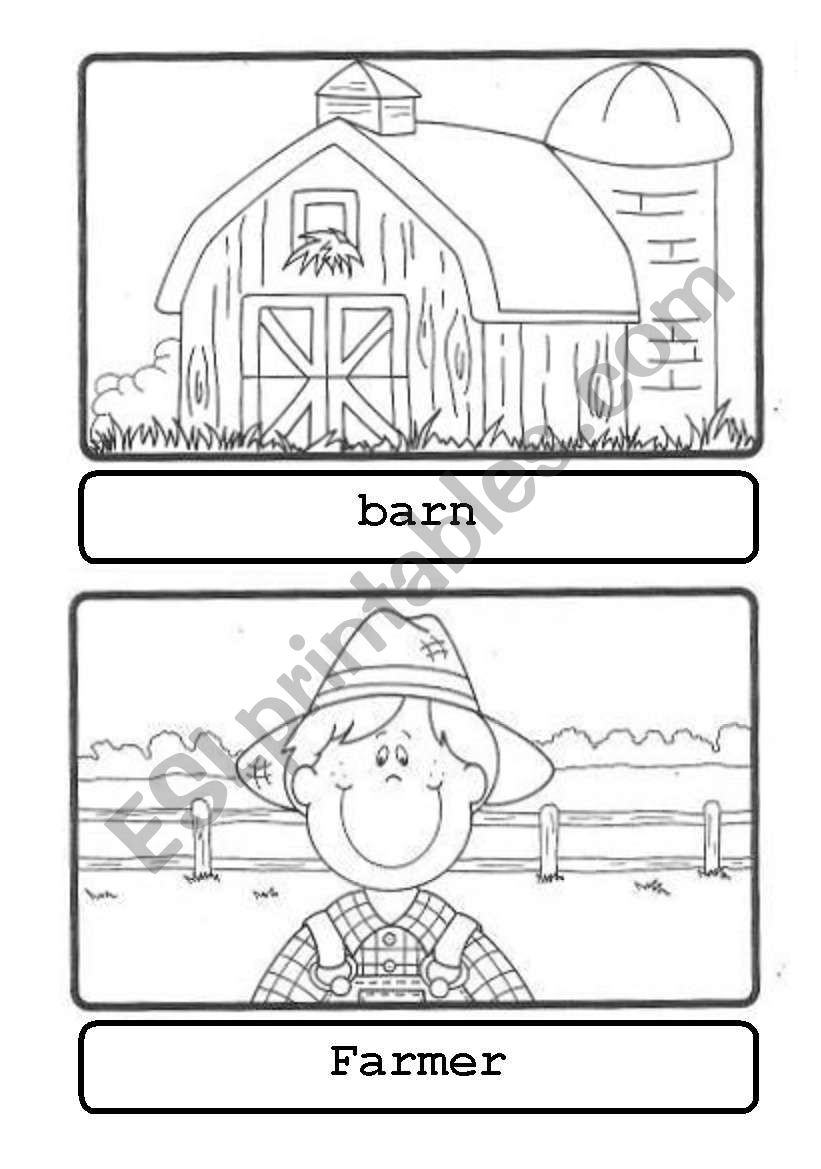 Farm Things worksheet