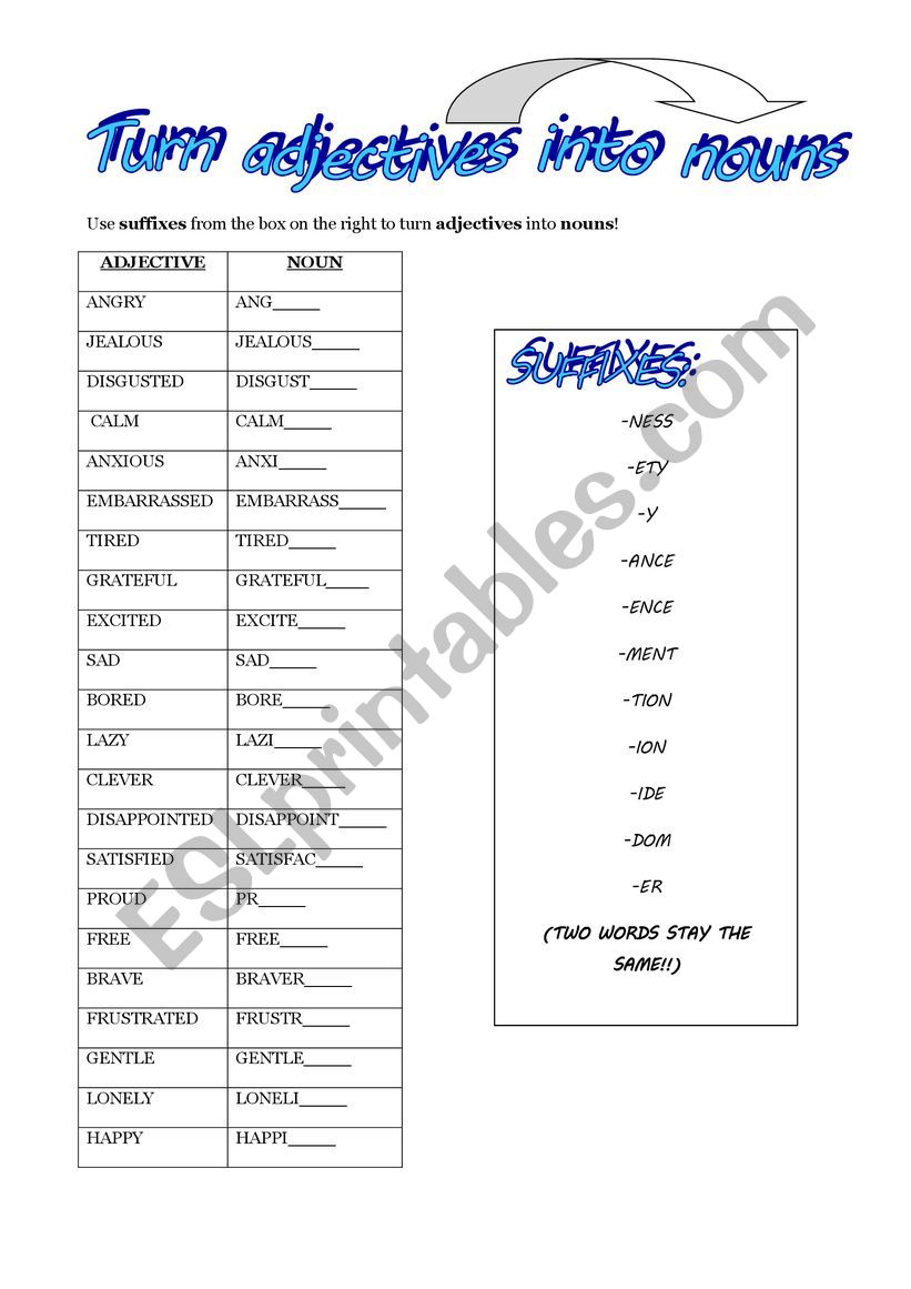 turn-adjectives-into-nouns-esl-worksheet-by-tindra