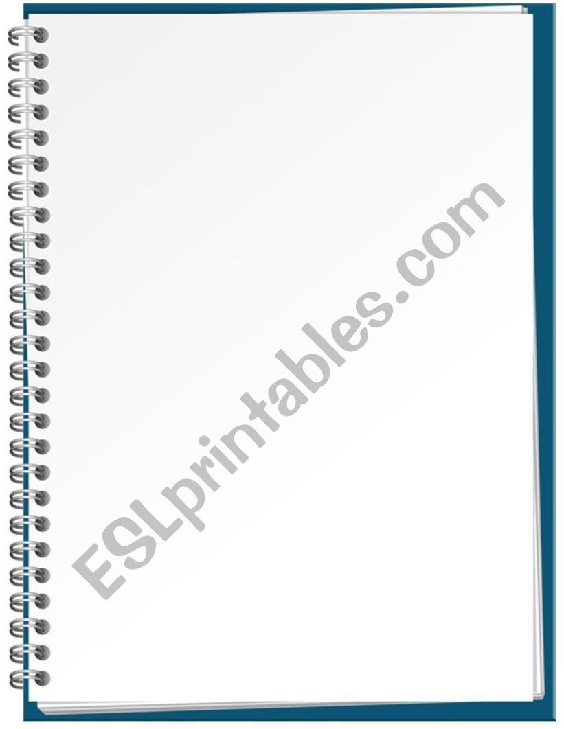 Template - Notebook Sheet worksheet
