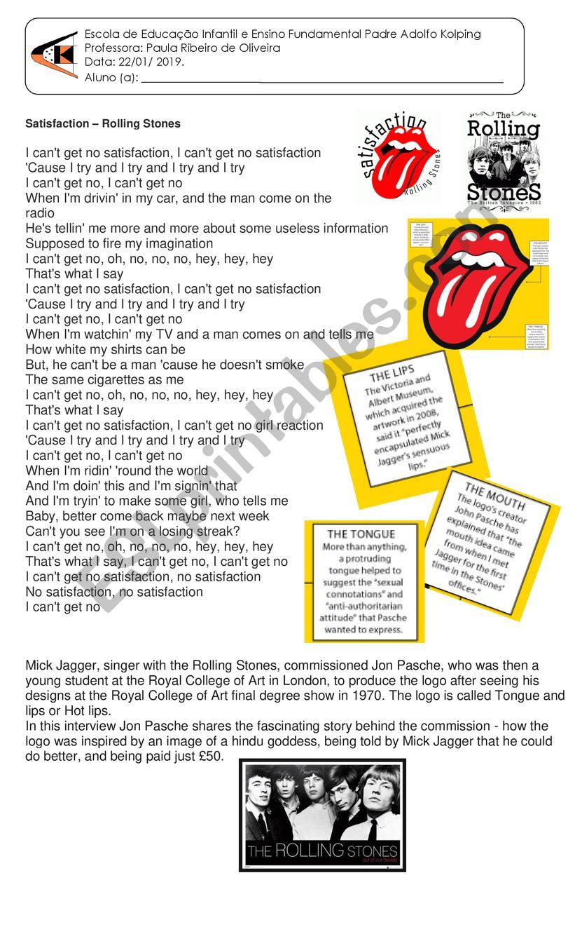 Listening and Oral Activity  worksheet
