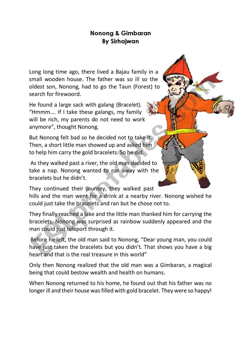 Think Tales: Nonong & The Gimbaran (Shorter version)