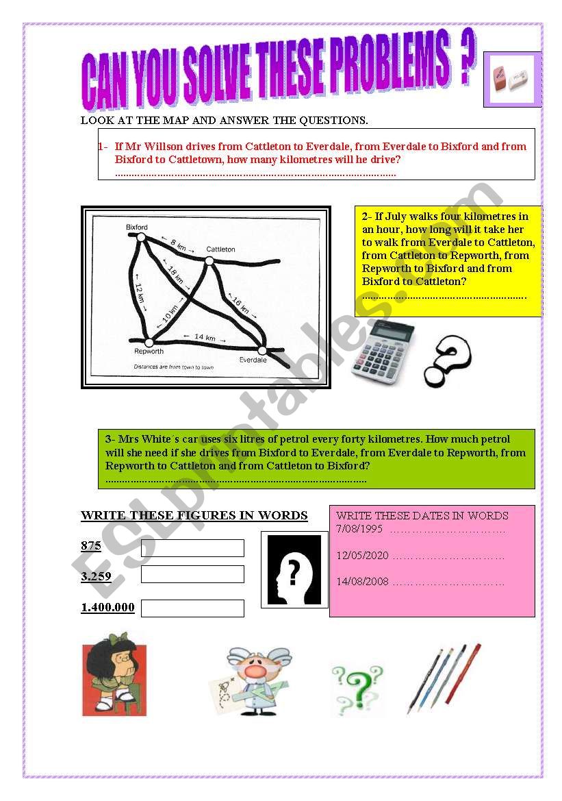 SOLVE PROBLEMS 14-08-08 worksheet