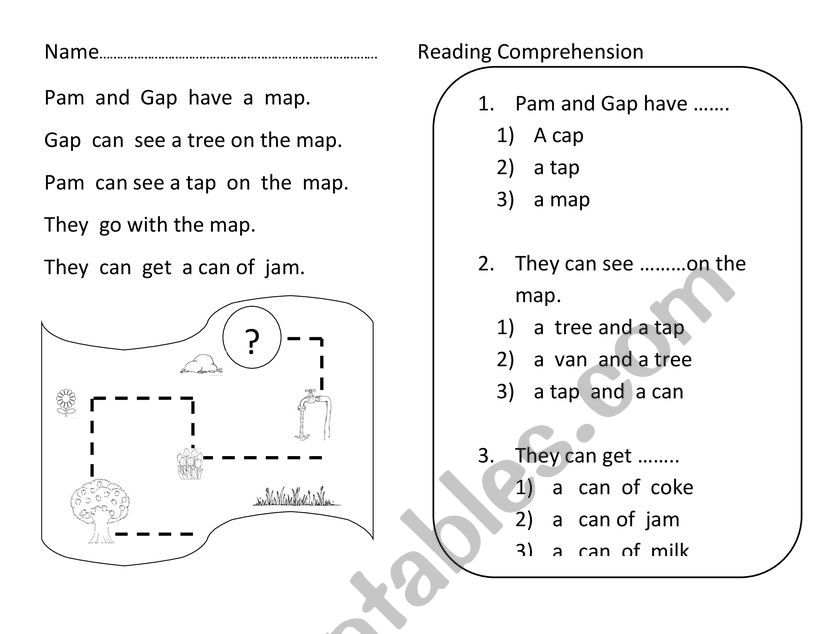 Reading comprehension for Phonics