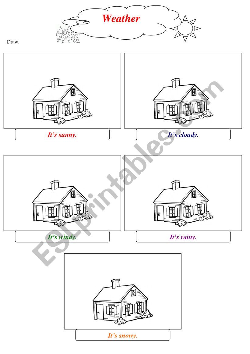 Weather worksheet