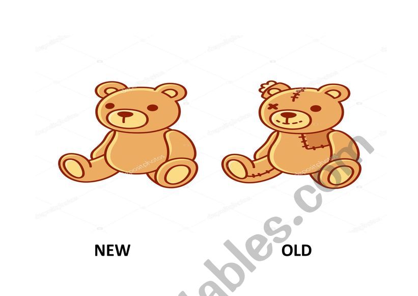 Opposite adjectives flashcards