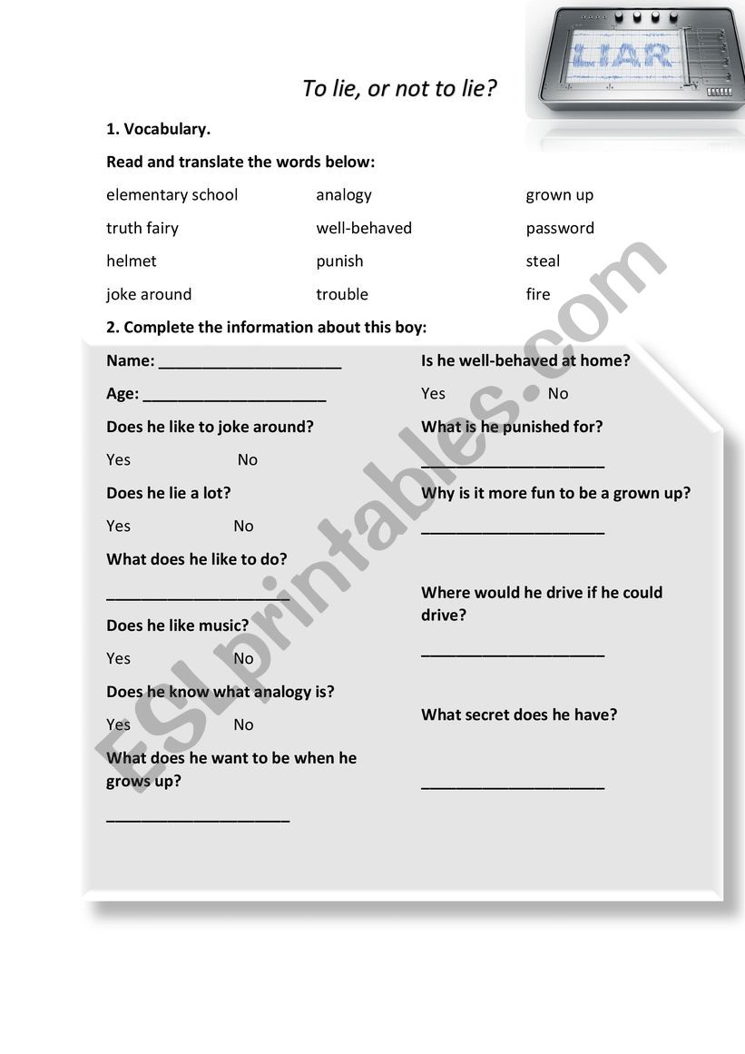 A funny video worksheet (Jimmy Kimmel talk show episode)